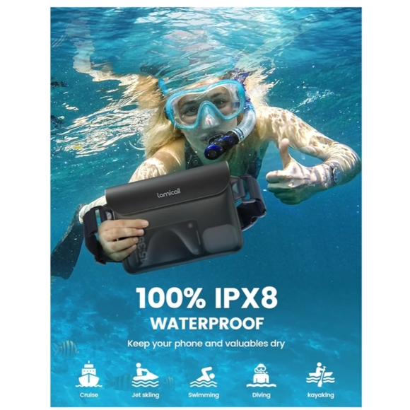 Lamicall Waterproof Fanny Pack (Dry Bag) - Picture 3 of 8